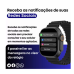 Relogio Smartwatch  Pulseira Preta 