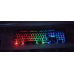 Teclado gamer português Brasil cor preto com luz 